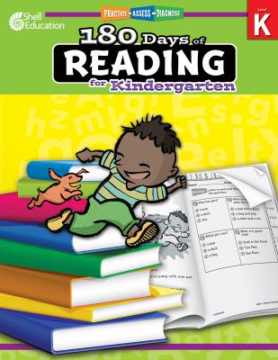 180 days of reading for kindergarten : practice, assess, diagnose cover image