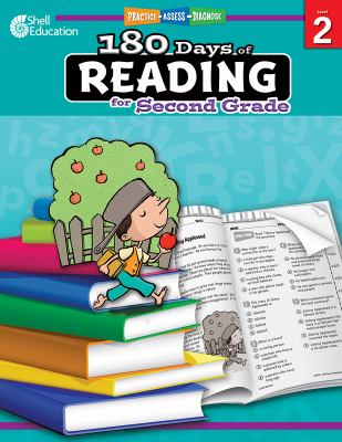180 days of reading for second grade : practice, assess, diagnose cover image