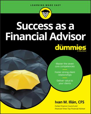 Success as a financial advisor for dummies cover image