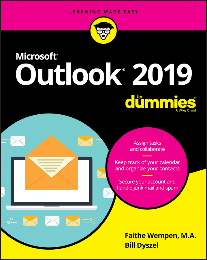 Outlook 2019 for dummies cover image cdn