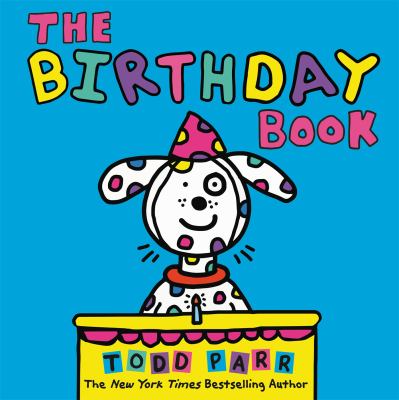 The birthday book cover image