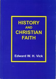 History and Christian faith : an introduction cover image cdn