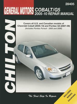 Chilton's General Motors Chevrolet Cobalt & Pontiac G5 : 2005-10 repair manual cover image