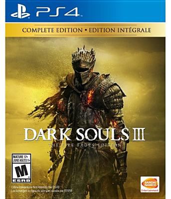 Dark souls III [PS4] the fire fades edition cover image cdn