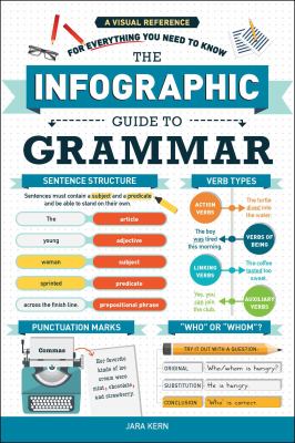 The infographic guide to grammar : a visual reference for everything you need to know cover image