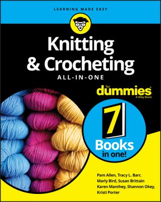 Knitting and crocheting cover image