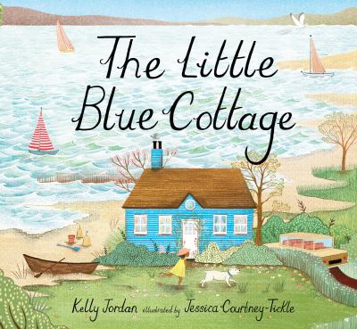 The little blue cottage cover image