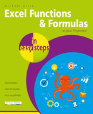 Excel functions & formulas in easy steps cover image