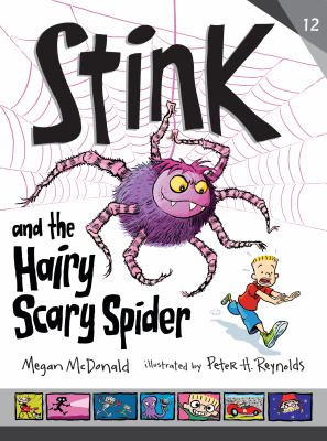 Stink and the hairy scary spider  cover image cdn