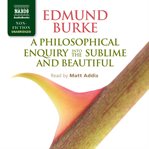 A philosophical enquiry into the sublime and beautiful cover image cdn