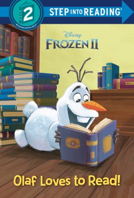 Olaf loves to read! cover image