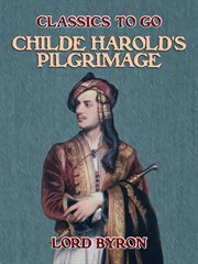 Childe Harold's pilgrimage : canto the third cover image cdn