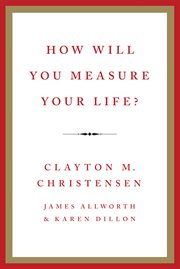 How will you measure your life? cover image cdn