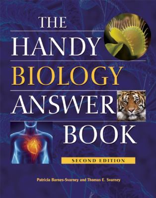 The handy biology answer book cover image