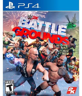 WWE 2K battle grounds [PS4] cover image