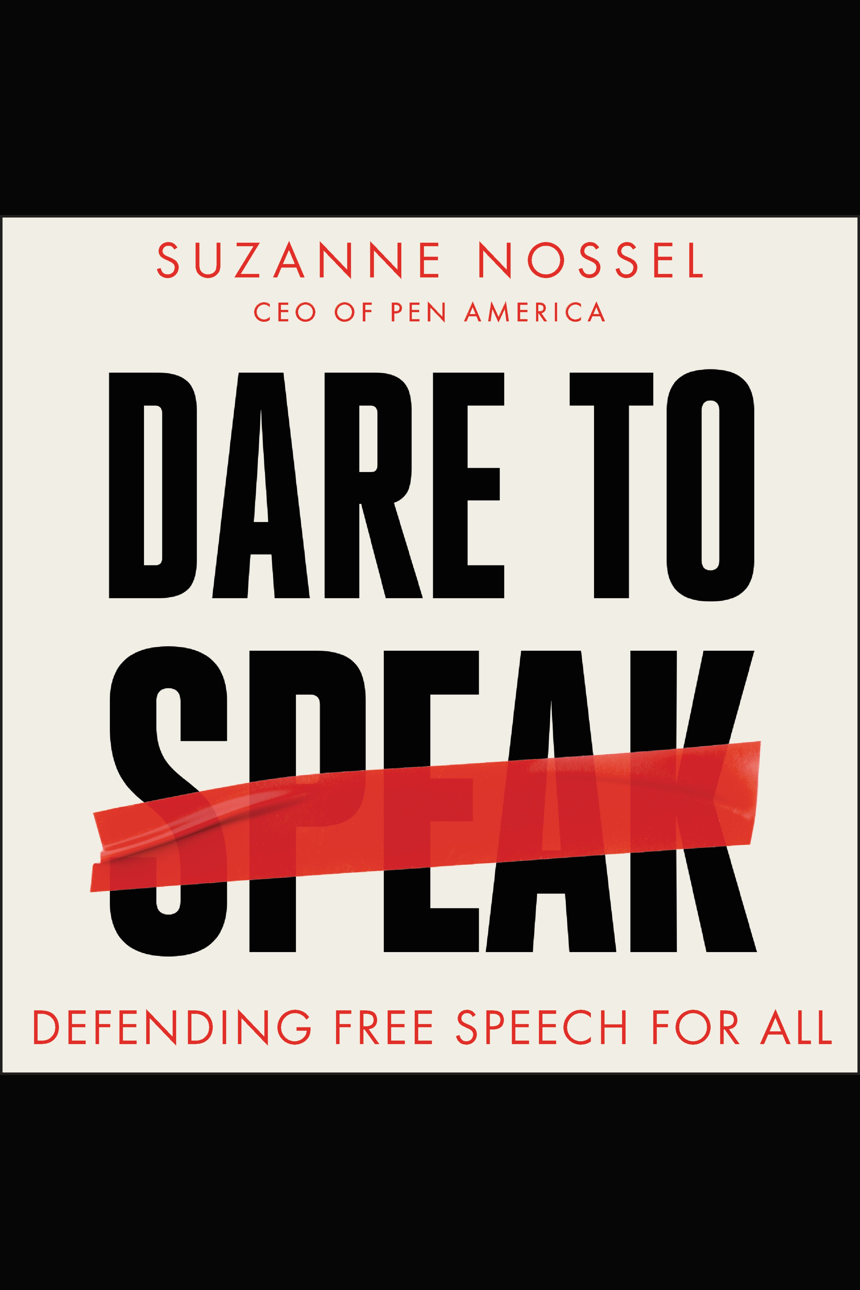 Dare to speak defending free speech for all cover image cdn