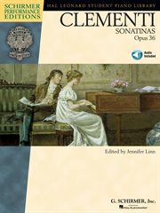 Clementi - sonatinas, opus 36 (songbook) cover image cdn