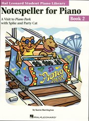 Notespeller for piano - book 2 (music instruction). Hal Leonard Student Piano Library cover image cdn