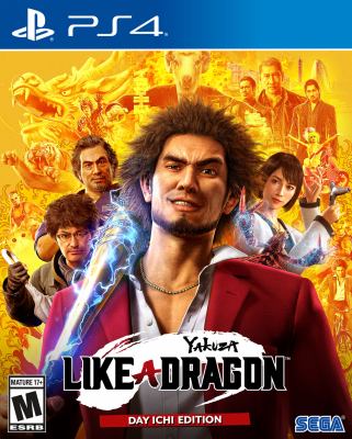 Yakuza like a dragon [PS4] cover image