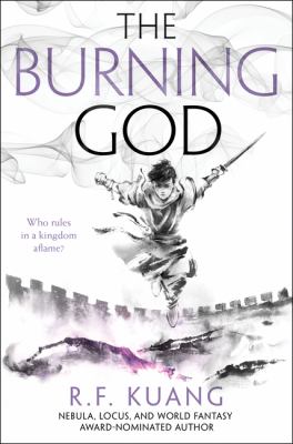 The burning god cover image