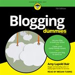 Blogging for dummies : 7th edition cover image cdn