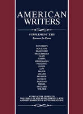 American writers. Supplement XXII a collection of literary biographies cover image