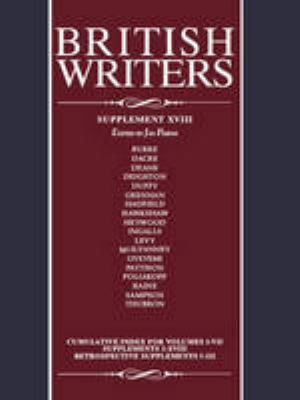 British writers. Supplement XVIII cover image