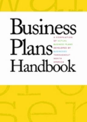 Business plans handbook. Volume 11 a compilation of actual business plans developed by small businesses throughout North America cover image