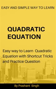 Quadratic equation. new and easy way to solve equations cover image cdn