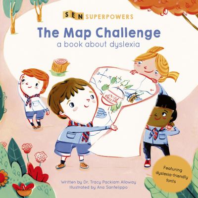 The map challenge : a book about dyslexia cover image