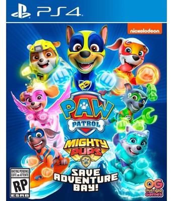 Paw Patrol. Mighty pups save Adventure Bay! [PS4] cover image