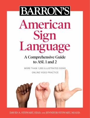 Barron's American Sign Language : a comprehensive guide to ASL 1 and 2  cover image cdn
