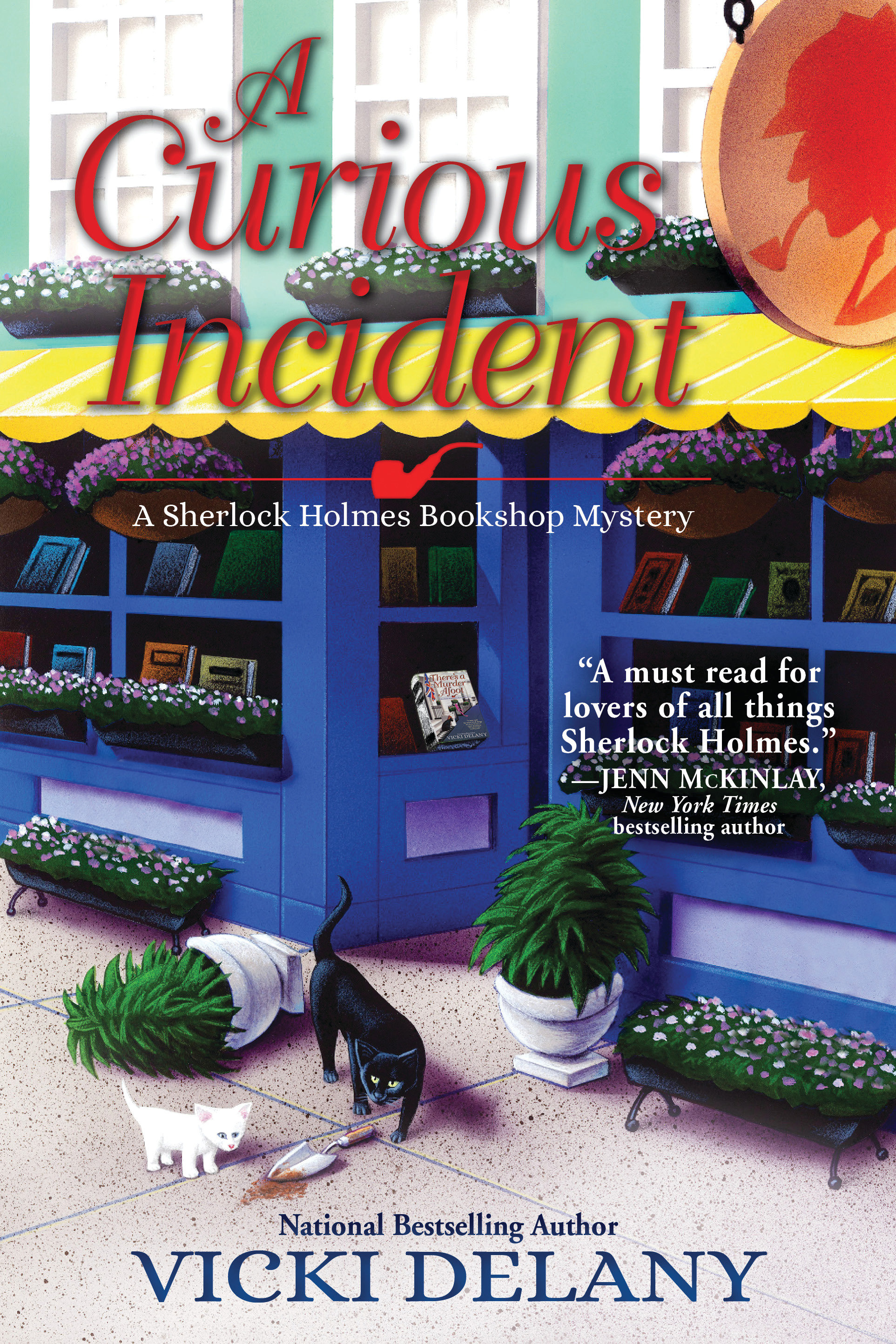 A Curious Incident A Sherlock Holmes Bookshop Mystery cover image cdn