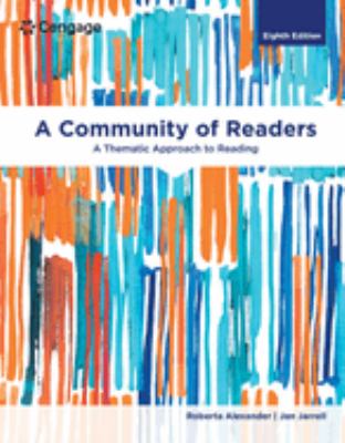 A community of readers : a thematic approach to reading cover image