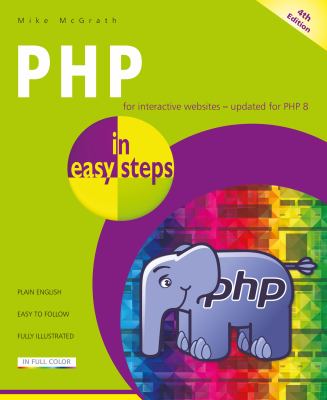 PHP in easy steps cover image