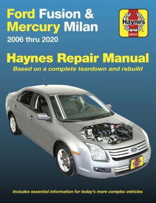 Ford fusion & Mercury milan automotive repair manual cover image