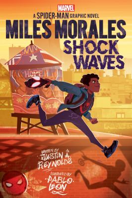Miles Morales shock waves : a Spider-Man graphic novel cover image