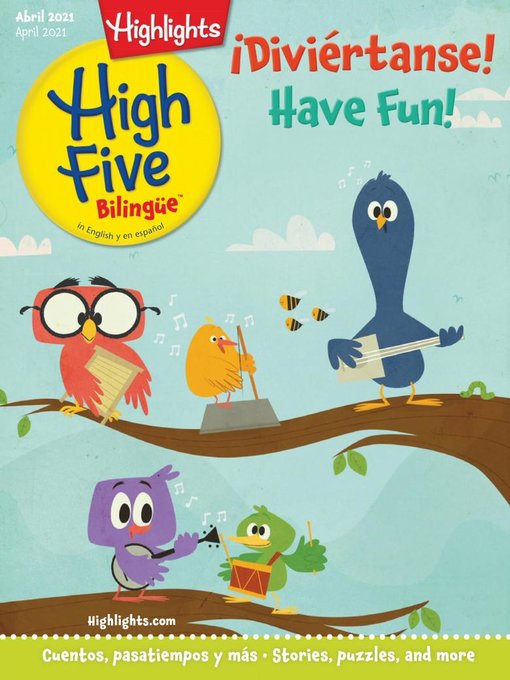 Highlights high five bilingue cover image cdn