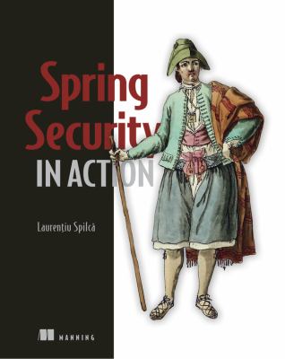 Spring Security in action cover image