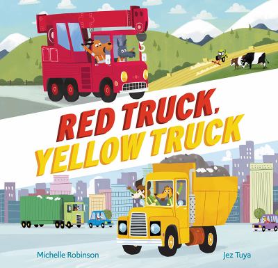 Red truck, yellow truck cover image