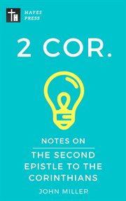 Notes on the second epistle to the corinthians cover image cdn