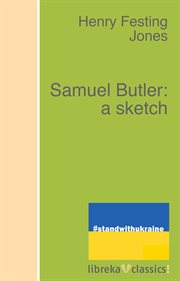 Samuel Butler : a sketch cover image cdn