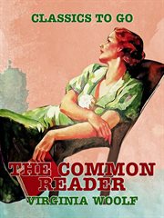 The common reader : second series cover image cdn