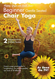 Beginner gentle seated chair yoga cover image