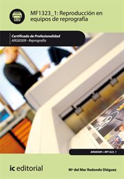 Reproducción en equipos de reprografía. cover image cdn