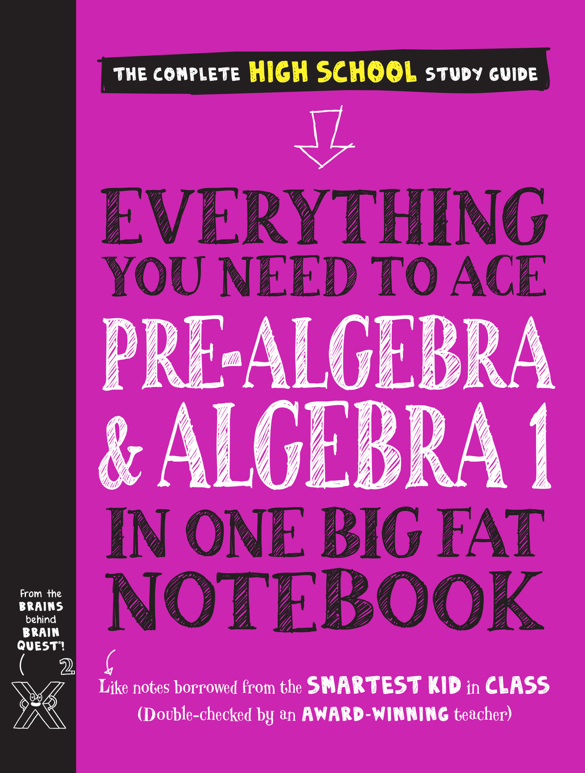Everything You Need to Ace Pre-Algebra and Algebra I in One Big Fat Notebook cover image cdn