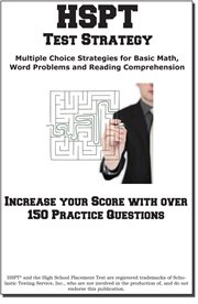 Hspt test strategy! winning multiple choice strategies for the high school placement test cover image cdn