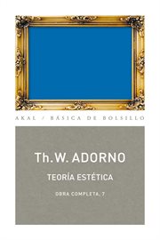 Teoría estética. 7, obra completa cover image cdn