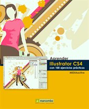 Aprender Illustrator CS4 con 100 ejercicios prácticos cover image cdn