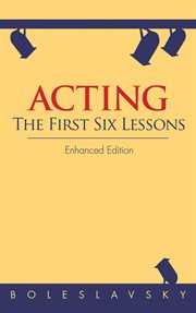 Acting : the first six lessons cover image cdn